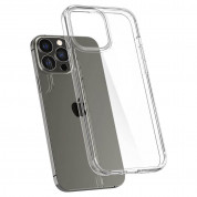 Spigen Ultra Hybrid Case - хибриден кейс с висока степен на защита за iPhone 13 Pro (прозрачен) 5