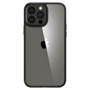 Spigen Ultra Hybrid Case - хибриден кейс с висока степен на защита за iPhone 13 Pro (черен-прозрачен) 1