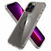 Spigen Ultra Hybrid MagSafe Case - хибриден кейс с висока степен на защита с MagSafe за iPhone 13 Pro Max (сив-прозрачен)  2