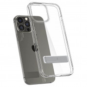 Spigen Ultra Hybrid S Case - хибриден кейс с висока степен на защита за iPhone 13 Pro Max (прозрачен) 5