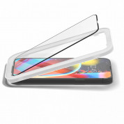 Spigen Glass.Tr Align Master Full Cover Tempered Glass 2 Pack - 2 броя стъклени защитни покрития за целия дисплей на iPhone 14, iPhone 13,  iPhone 13 Pro (черен-прозрачен) 4