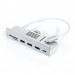 Satechi USB-C Clamp Hub iMac 24 - алуминиев USB-C хъб и четец за SD, microSD карти за iMac 24 (2021) (сребрист) 1