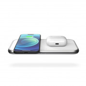 Zens Aluminium Dual Wireless Charger with USB-C 30W Charger ZEDC10W/00 (white) 2