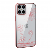 Devia Crystal Flora Case with Swarovski Elements for iPhone 13 (rose gold)