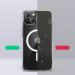 Devia Pure Magnetic Shockproof Case - хибриден кейс с висока степен на защита с MagSafe за iPhone 13 (прозрачен)  4