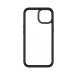 SwitchEasy AERO Plus Case - хибриден удароустойчив кейс за iPhone 13 (черен-прозрачен) 5