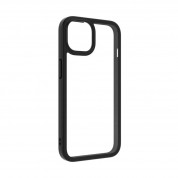SwitchEasy AERO Plus Case - хибриден удароустойчив кейс за iPhone 13 (черен-прозрачен) 3