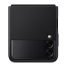 Samsung Leather Cover EF-VF711LBEGWW - оригинален кожен кейс (естествена кожа) за Samsung Galaxy Z Flip 3 (черен) 6