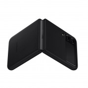 Samsung Leather Cover EF-VF711LBEGWW for Samsung Galaxy Z Flip 3 (black) 3