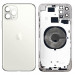 Apple iPhone 11 Pro Max Backcover Full Assembly - оригинален резервен заден капак заедно с Lightning порт, безжично зареждане и бутони (бял) 1