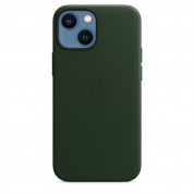 Apple iPhone Leather Case with MagSafe for iPhone 13 Mini (Sequoia Green) 2