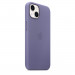 Apple iPhone Leather Case with MagSafe - оригинален кожен кейс (естествена кожа) за iPhone 13 (лилав) 6