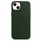 Apple iPhone Leather Case with MagSafe for iPhone 13 (Sequoia Green)
