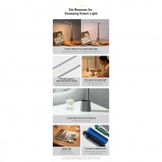 Baseus Smart Folding Reading Desk LED Lamp (DGZG-0G) - настолна LED лампа (сива) 4