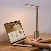 Baseus Smart Folding Reading Desk LED Lamp (DGZG-0G) - настолна LED лампа (сива) 2
