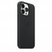 Apple iPhone Leather Case with MagSafe - оригинален кожен кейс (естествена кожа) за iPhone 13 Pro (черен) 5