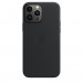 Apple iPhone Leather Case with MagSafe - оригинален кожен кейс (естествена кожа) за iPhone 13 Pro Max (черен) 1
