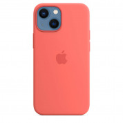 Apple iPhone 13 mini Silicone Case with MagSafe - (pink pomelo) 2