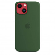 Apple iPhone Silicone Case with MagSafe - оригинален силиконов кейс за iPhone 13 mini с MagSafe (зелен) 4