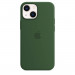 Apple iPhone Silicone Case with MagSafe - оригинален силиконов кейс за iPhone 13 mini с MagSafe (зелен) 1