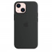 Apple iPhone Silicone Case with MagSafe - оригинален силиконов кейс за iPhone 13 mini с MagSafe (черен) 4