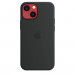 Apple iPhone Silicone Case with MagSafe - оригинален силиконов кейс за iPhone 13 mini с MagSafe (черен) 5