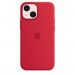 Apple iPhone Silicone Case with MagSafe - оригинален силиконов кейс за iPhone 13 mini с MagSafe (червен) 4