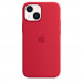 Apple iPhone Silicone Case with MagSafe - оригинален силиконов кейс за iPhone 13 mini с MagSafe (червен) 1