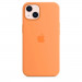 Apple iPhone Silicone Case with MagSafe - оригинален силиконов кейс за iPhone 13 с MagSafe (оранжев) 4