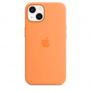 Apple iPhone 13 Silicone Case with MagSafe - (marigold) 