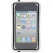 Krusell SEaLABox L - универсален водоустойчив калъф за iPhone и мобилни телефони (бял)