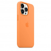 Apple iPhone 13 Pro Silicone Case with MagSafe (marigold) 4