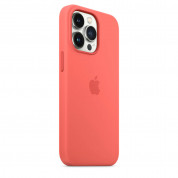 Apple iPhone Silicone Case with MagSafe - оригинален силиконов кейс за iPhone 13 Pro с MagSafe (розов) 4