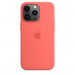 Apple iPhone Silicone Case with MagSafe - оригинален силиконов кейс за iPhone 13 Pro с MagSafe (розов) 1