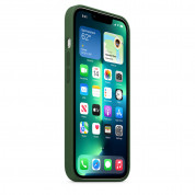 Apple iPhone Silicone Case with MagSafe - оригинален силиконов кейс за iPhone 13 Pro с MagSafe (зелен) 5