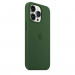 Apple iPhone Silicone Case with MagSafe - оригинален силиконов кейс за iPhone 13 Pro с MagSafe (зелен) 5