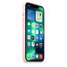 Apple iPhone Silicone Case with MagSafe - оригинален силиконов кейс за iPhone 13 Pro с MagSafe (светлорозов) 6