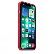 Apple iPhone Silicone Case with MagSafe - оригинален силиконов кейс за iPhone 13 Pro с MagSafe (червен) 5