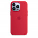 Apple iPhone Silicone Case with MagSafe - оригинален силиконов кейс за iPhone 13 Pro с MagSafe (червен) 4