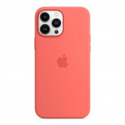 Apple iPhone 13 Pro Max Silicone Case with MagSafe (pink pomelo) 1