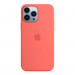 Apple iPhone Silicone Case with MagSafe - оригинален силиконов кейс за iPhone 13 Pro Max с MagSafe (розов) 4