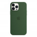 Apple iPhone Silicone Case with MagSafe - оригинален силиконов кейс за iPhone 13 Pro Max с MagSafe (зелен) 2