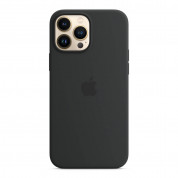 Apple iPhone Silicone Case with MagSafe - оригинален силиконов кейс за iPhone 13 Pro Max с MagSafe (черен) 2