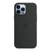Apple iPhone Silicone Case with MagSafe - оригинален силиконов кейс за iPhone 13 Pro Max с MagSafe (черен) 3