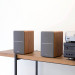 Edifier P12 Passive Bookshelf Speakers - висококачествена 2.0 пасивна аудио система (кафяв) 6