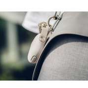 Moshi Pebbo Detachable Wrist Strap & LintGuard Protection Case for Apple Airpods & Apple Airpods 2 (savanna beige) 4