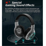 Edifier G33BT Over Ear Bluetooth Gaming Headsets - безжични гейминг слушалки с микрофон (черен) 4