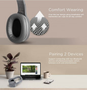 Edifier W600BT Bluetooth Stereo Headphones - безжични Bluetooth слушалки за мобилни устройства (сив)  5
