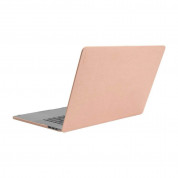 Incase Textured Hardshell - предпазен поликарбонатов кейс с текстилно покритие за MacBook Pro 13 (2016-2020), MacBook Pro 13 M1 (2020) (розов)