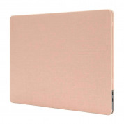 Incase Textured Hardshell - предпазен поликарбонатов кейс с текстилно покритие за MacBook Pro 13 (2016-2019) (розов) 2
